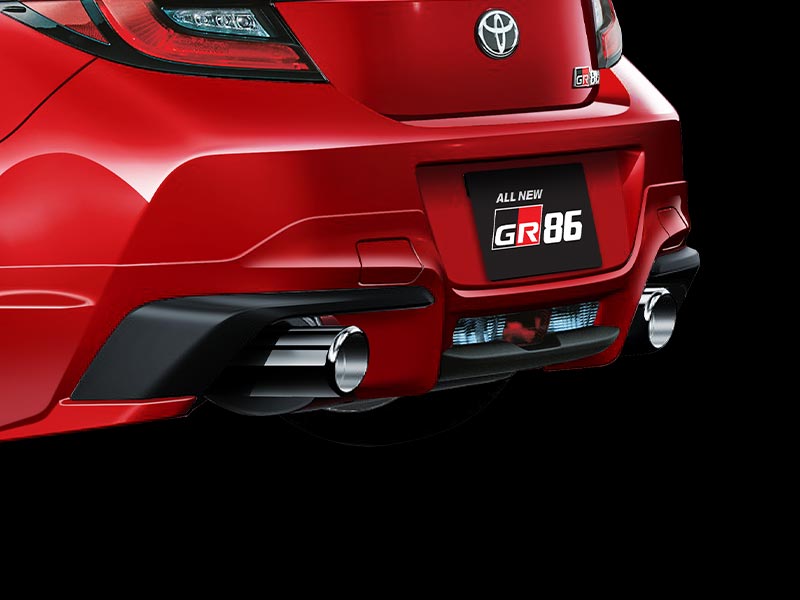 Powerful GR Rear Bumper Spoiler