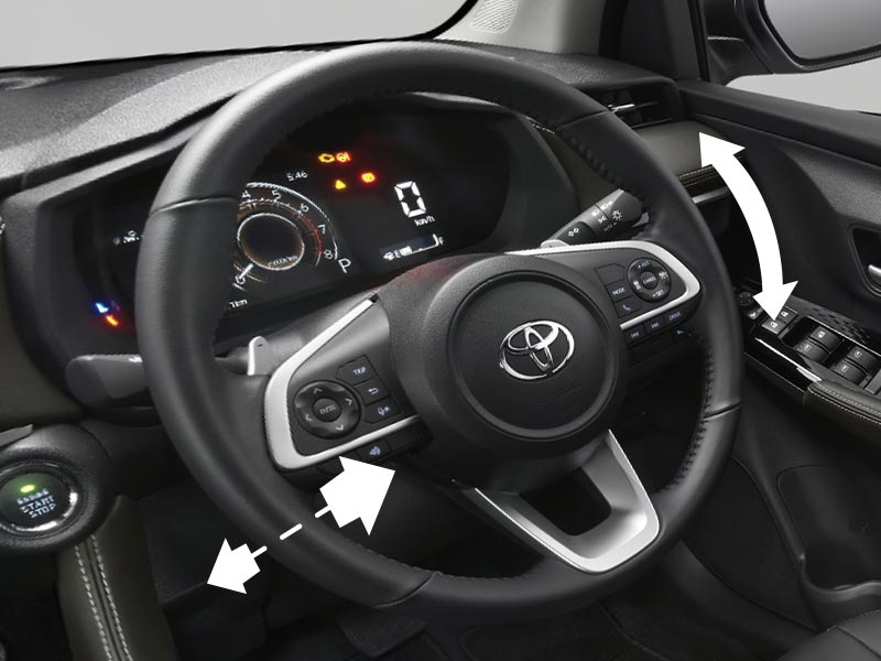 Tilt _ Telescopic Steering Wheel