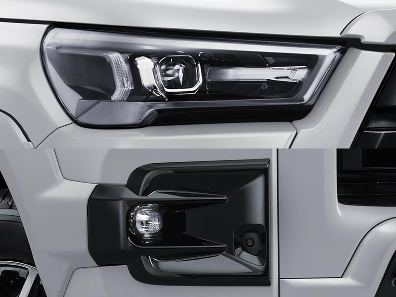 Exclusive LED Headlamp _ Fog Lamp Bezel