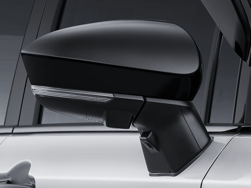 New Black Outer Mirror Cover