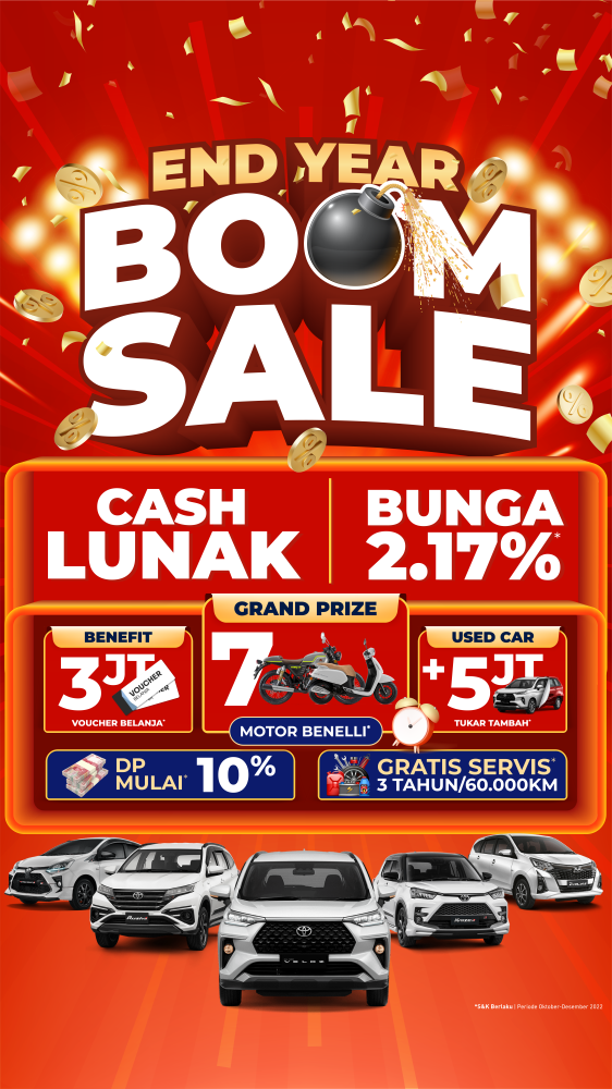 End Year Boom Sale