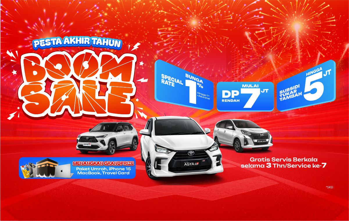 Pesta Akhir Tahun | Boom Sale