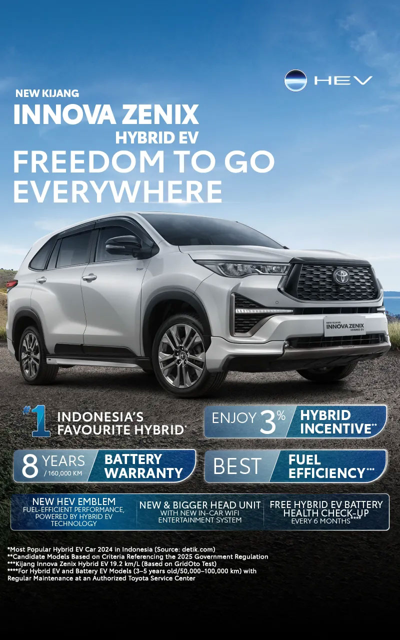 All New Kijang Innova Zenix Hybrid EV