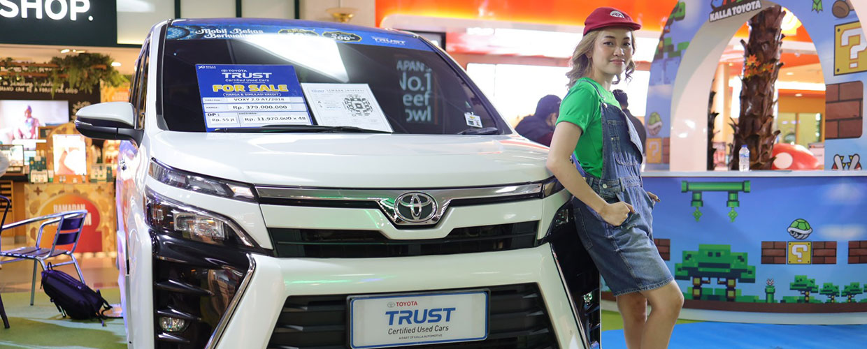 Bazaar Mobil Bekas Berkualitas, Hanya di Kalla Toyota TRUST