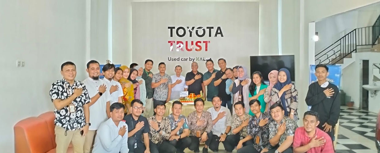Toyota Trust Used Car by Kalla Soft Opening Showroom Baru di Kota Palopo