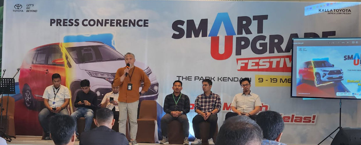 Smart Upgrade Festival Kalla Toyota Hadir di The Park Kendari, Menawarkan Berbagai Promo Menarik dari Kalla Toyota