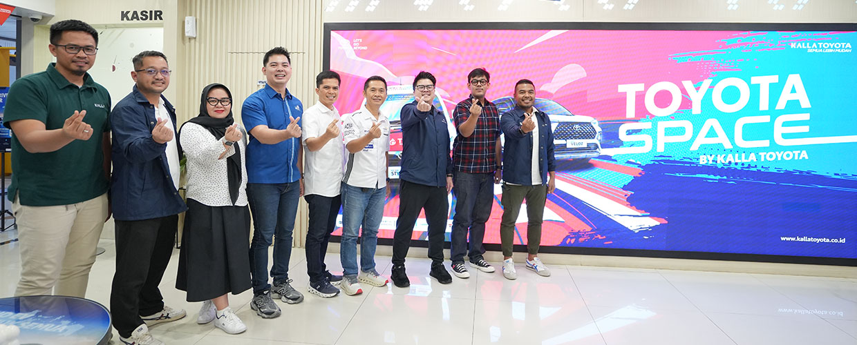 Cetak Pertumbuhan 5,3%, Kalla Toyota Perkuat Dominasi Market Share 36% Lewat Toyota Space