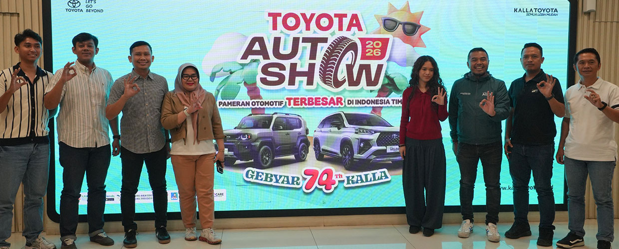 Pertumbuhan Penjualan Meroket, Kalla Toyota Gelar Pameran Otomotif Terbesar di Indonesia Timur