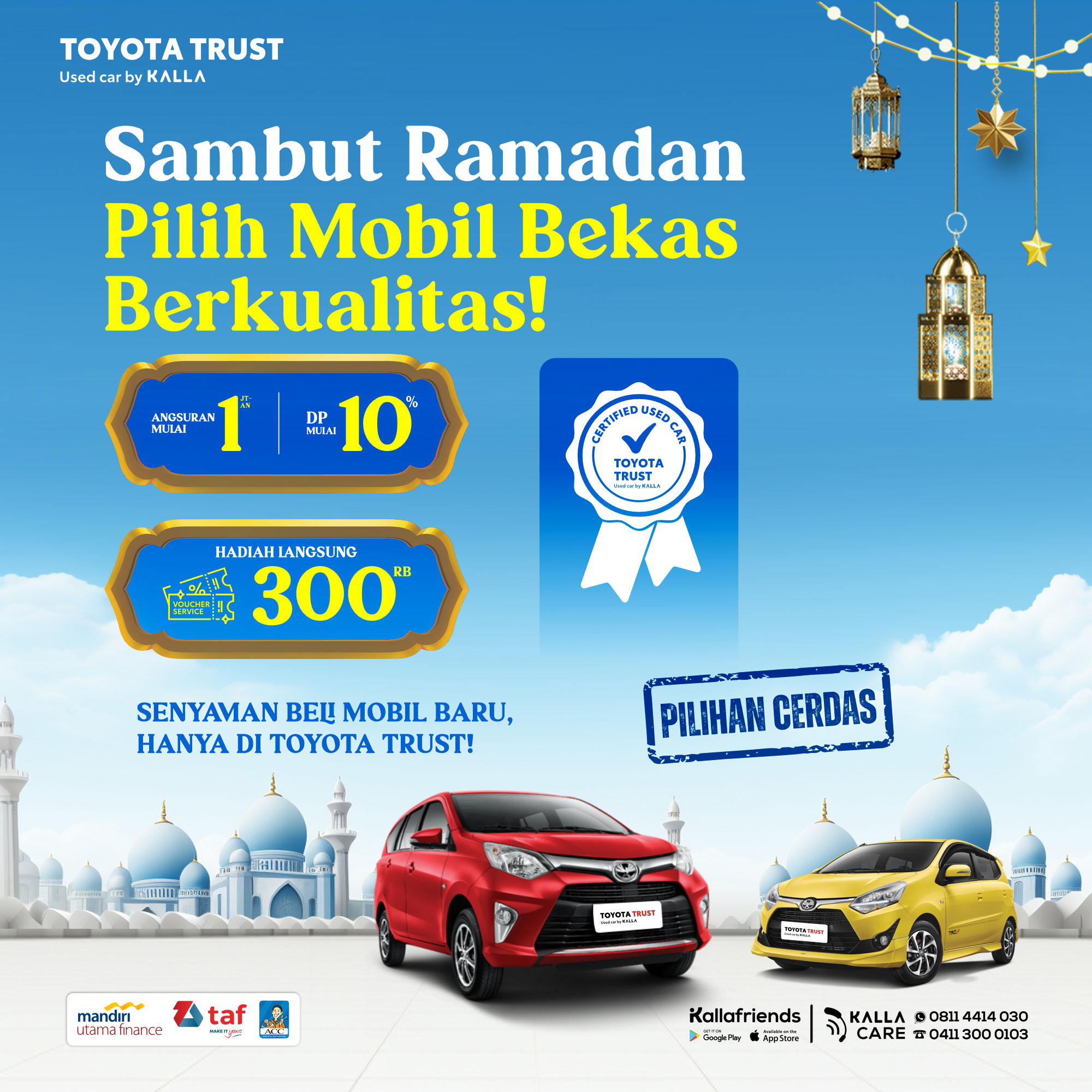 Sambut Ramadan Pilih Mobil Bekas