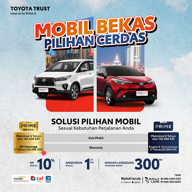 Mobil Bekas Pilihan Cerdas!